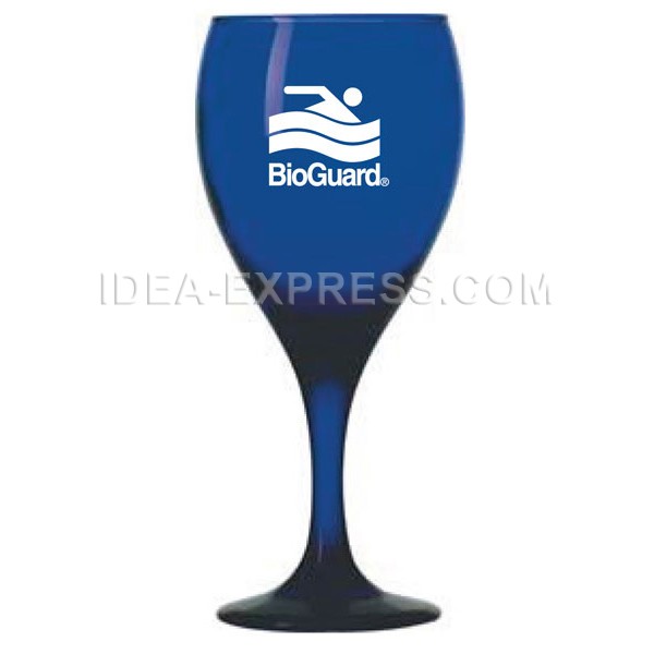 12 oz. Deep Cobalt Blue Teardrop Cobalt Goblet 