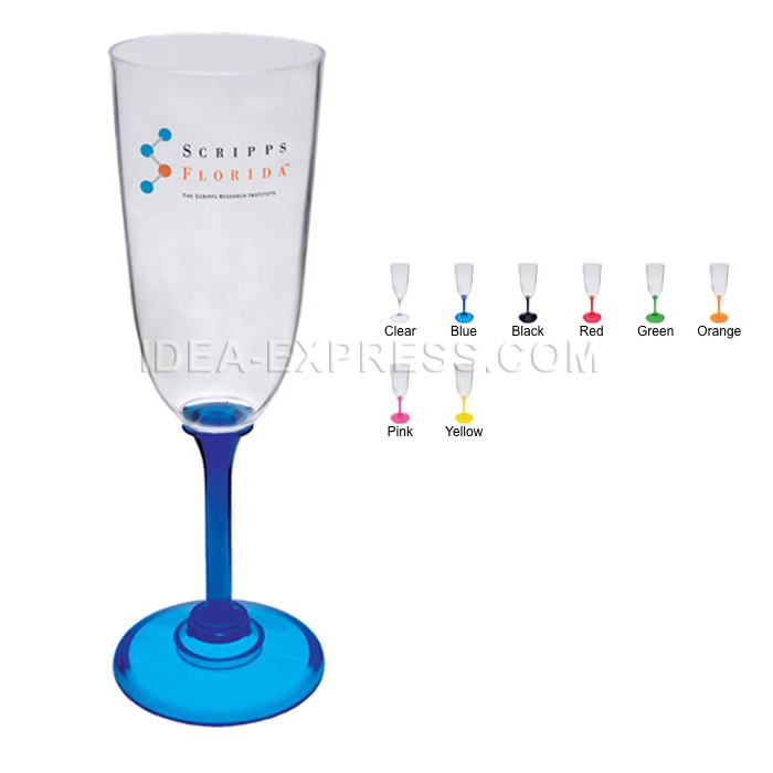 7 oz. Acrylic Standard Stem Champagne Flute