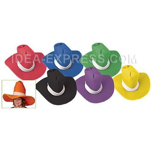 Jumbo Foam Cowboy Hat