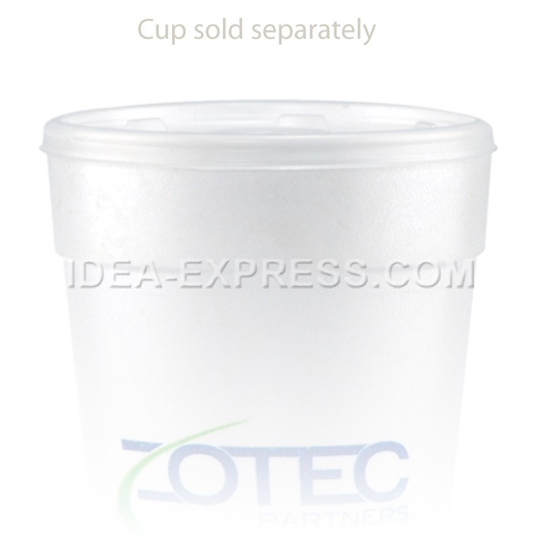 24 oz. Frosted Straw Slot Lids